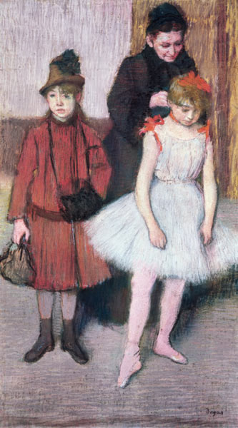 The family Mante from Edgar Degas