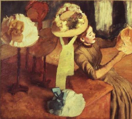 The Millinery Shop from Edgar Degas