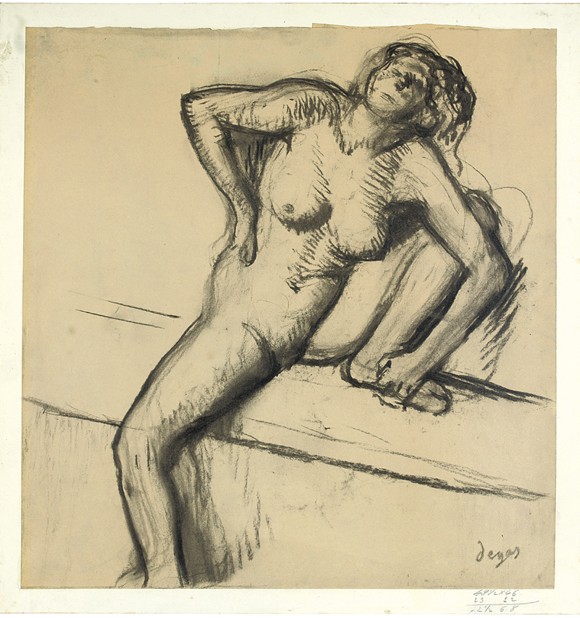 Nu from Edgar Degas