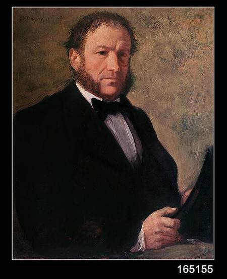 Portrait of Monsieur Ruelle from Edgar Degas