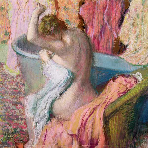 Seated Bather from Edgar Degas