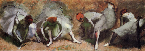 Frieze of Dancers from Edgar Degas