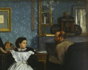 E.Degas / Bellelli family / Detail