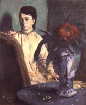 Woman with the Oriental Vase