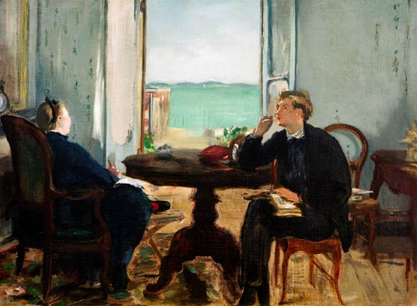 Interior at Arcachon from Edouard Manet