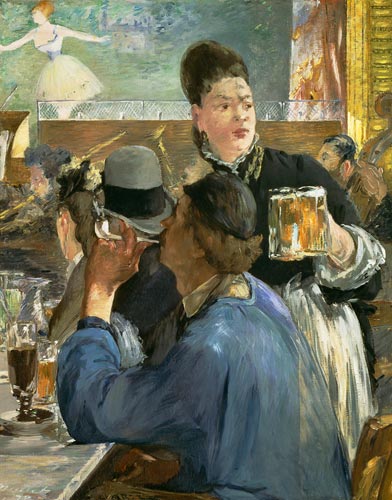 The beer waitress from Edouard Manet