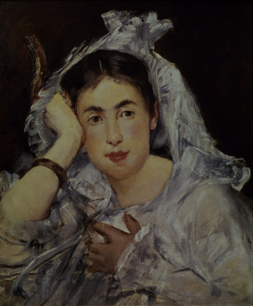 E.Manet, Marguerite de Conflans mit Kap. from Edouard Manet