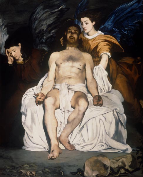 Manet / Dead Christ and Angels / 1864 from Edouard Manet
