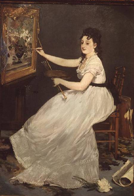 Portrait of Eva Gonzales (1849-83) from Edouard Manet