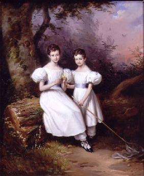 Portrait of Two Children