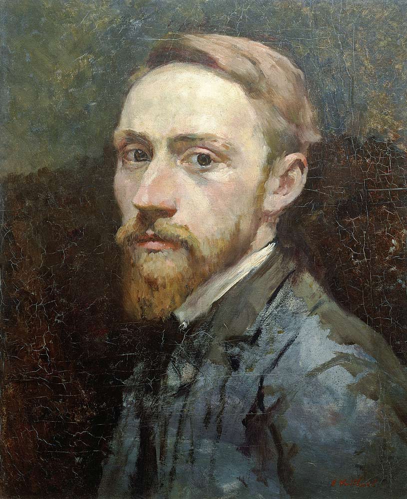 Self Portrait, c.1889-90 (oil on canvas)  from Edouard Vuillard