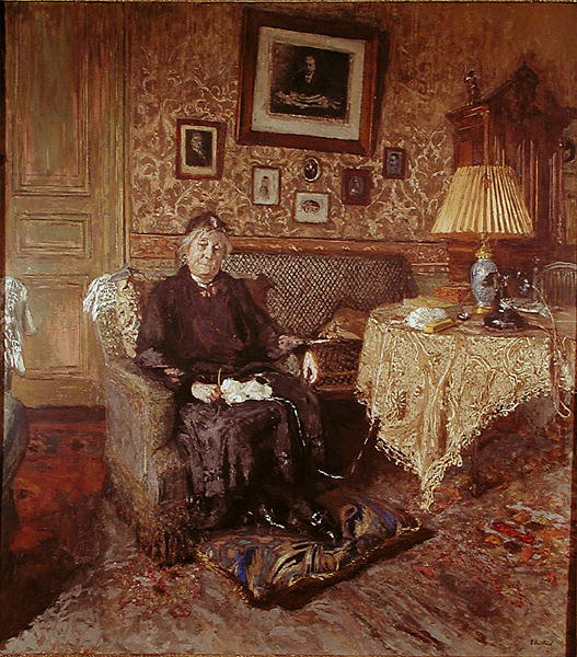 Madame Adrien Benard (1853-1935) 1928-29 (oil on canvas)  from Edouard Vuillard