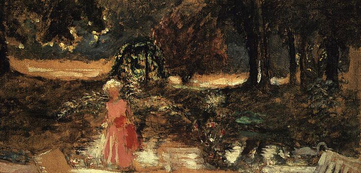 Mother and Child in a Park  from Edouard Vuillard