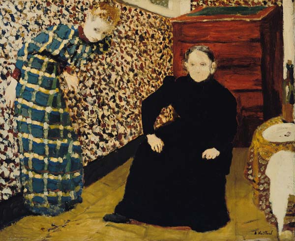 Mother and sister of the artist. from Edouard Vuillard