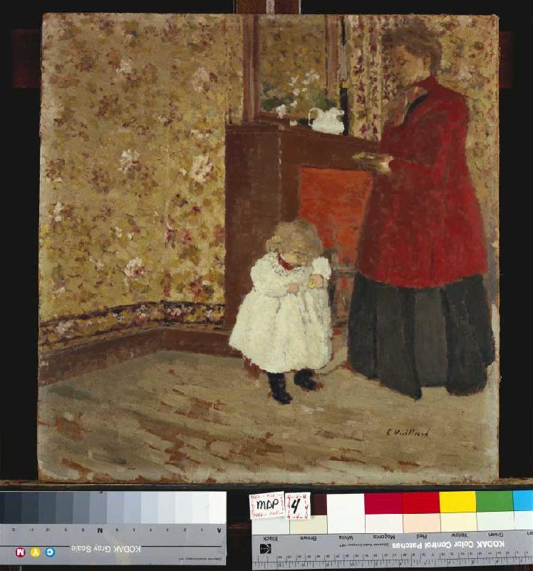 Mutter mit Kind. from Edouard Vuillard