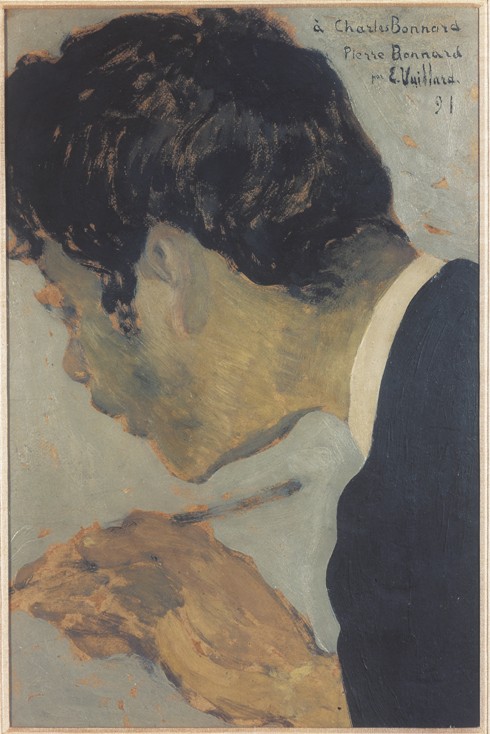 Portrait of Pierre Bonnard (1867-1947) from Edouard Vuillard