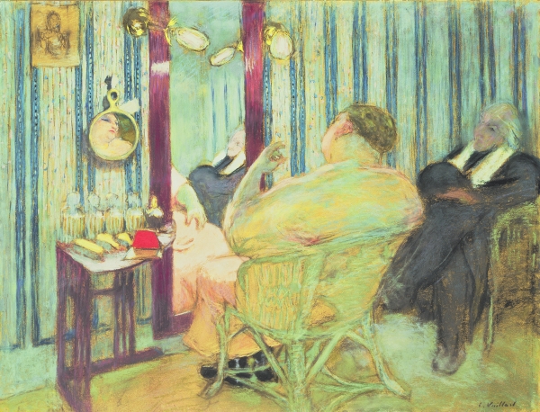 Sacha Guitry (1885-1957) in His Dressing Room, 1911-12 (pastel on paper)  from Edouard Vuillard