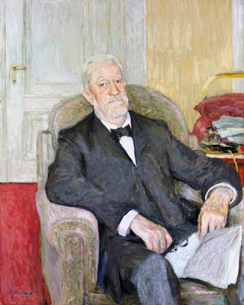 Senator Eduard Wilhelm Ludwig Heinrich Roscher (1838-1929) 1913 (oil on canvas)  from Edouard Vuillard