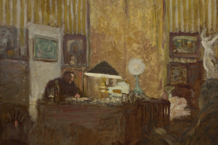 Thadée Natanson at His Desk from Edouard Vuillard