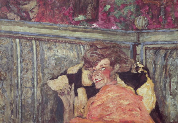 Yvonne Printemps (1894-1977) and Sacha Guitry (1885-1957) c.1912 (oil on canvas)  from Edouard Vuillard