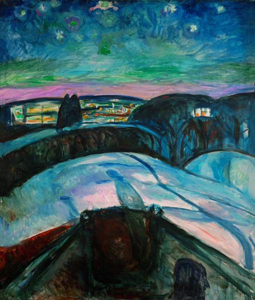 Sternennacht from Edvard Munch