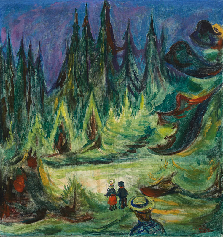 Der Märchenwald from Edvard Munch
