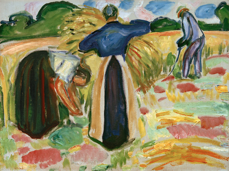Munch, Harvest from Edvard Munch
