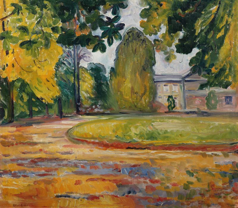 Park in Kösen from Edvard Munch