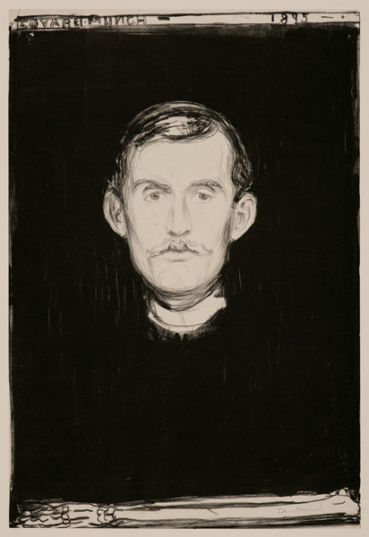 Self-Portrait from Edvard Munch