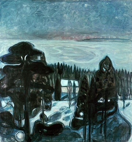 A White Night  from Edvard Munch