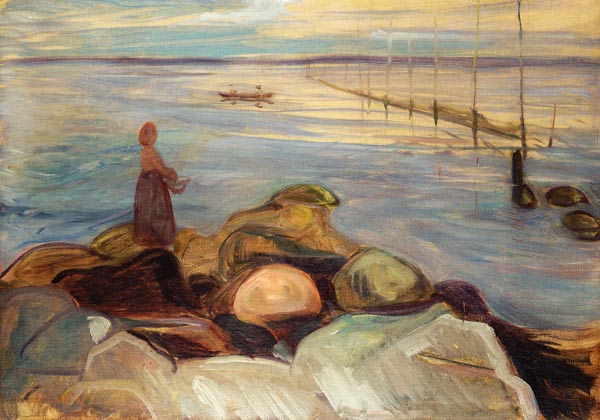 An der Küste from Edvard Munch