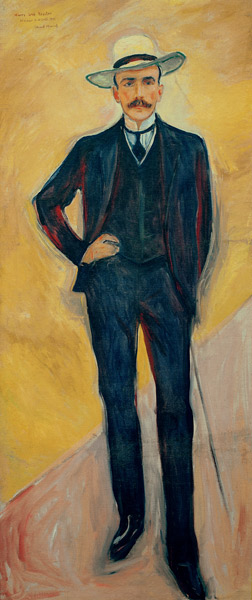 Harry Count Kessler from Edvard Munch