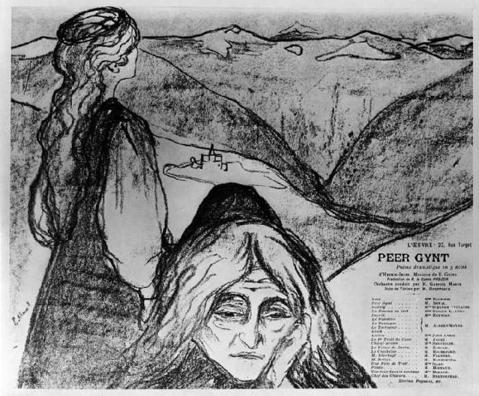 Ibsen, Peer Gynt from Edvard Munch