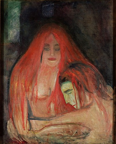 Vampire from Edvard Munch