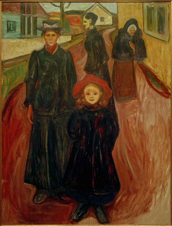 Four Different Ages from Edvard Munch