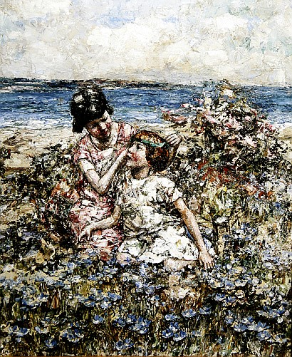 The May Queen from Edward Atkinson Hornel