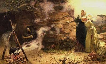 A Visit to the Witch from Edward Frederick Brewtnall
