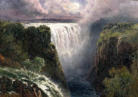 A View of Victoria Falls from Edward Henry Holder