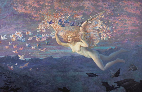 Wings of the Morning from Edward Robert Hughes