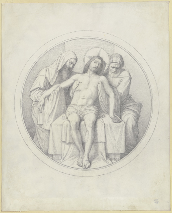 Entombment of Christ from Edward von Steinle