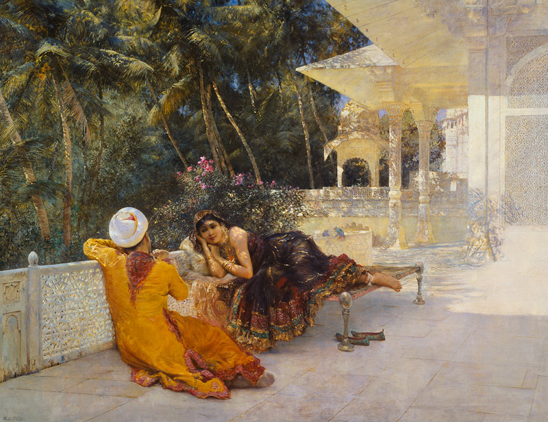 The Princess of Bengal, c.1889 (oil on canvas) from Edwin Lord Weeks