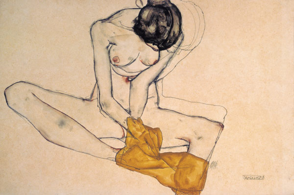 Female Nude from Egon Schiele