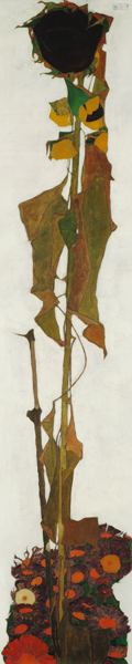 Sunflower from Egon Schiele