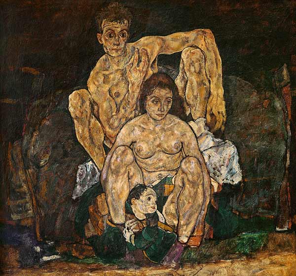 The Artist's Family from Egon Schiele