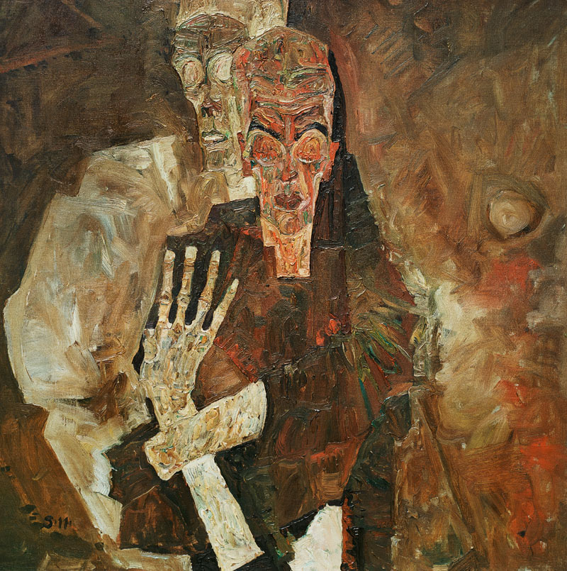 The alone seers ll (death and man) from Egon Schiele
