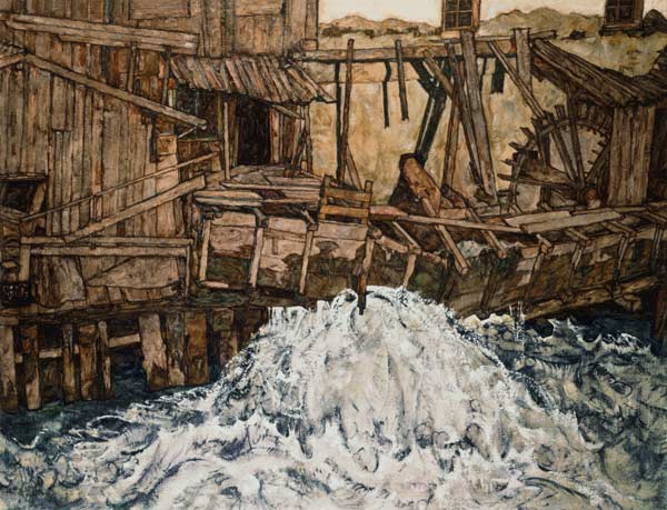 The mill from Egon Schiele