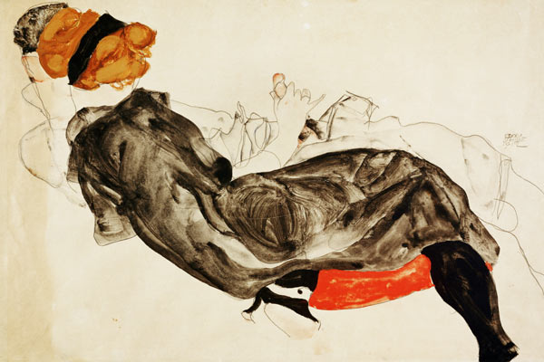 Lovers from Egon Schiele