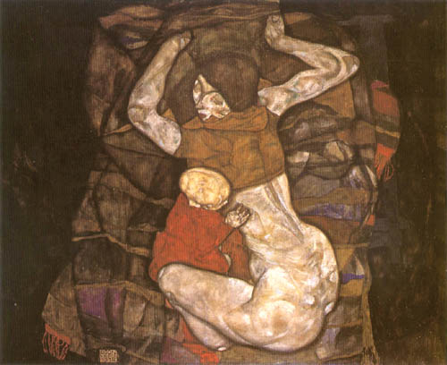 Young mother from Egon Schiele