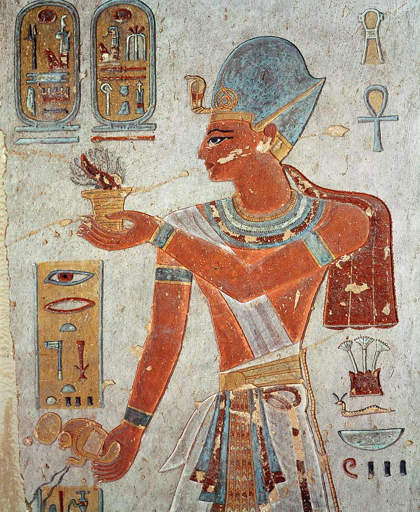 Ramesses II: Dressed for War (Wall Painting) from Egyptian