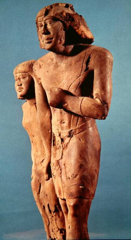 Anonymous couple known as the Memphis Couple, Old Kingdom from Egyptian